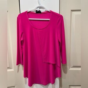 Joseph ribkoff fuchsia tunique size 10